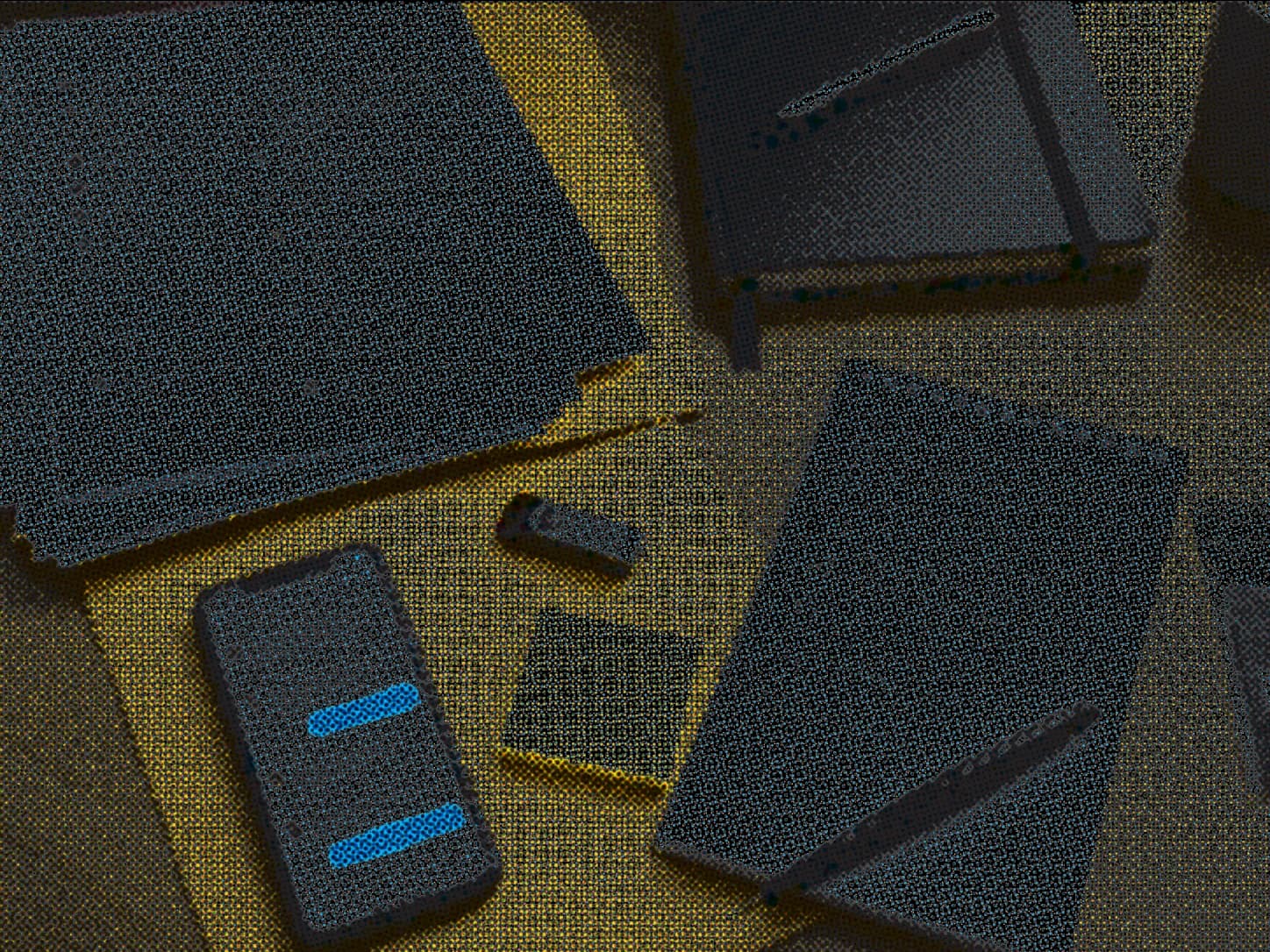 Employment case notes and evidence checklist on a desk